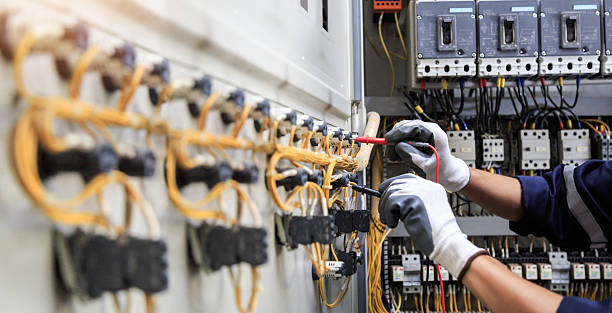 Professional Electrician technician working in Brodheadsville, PA